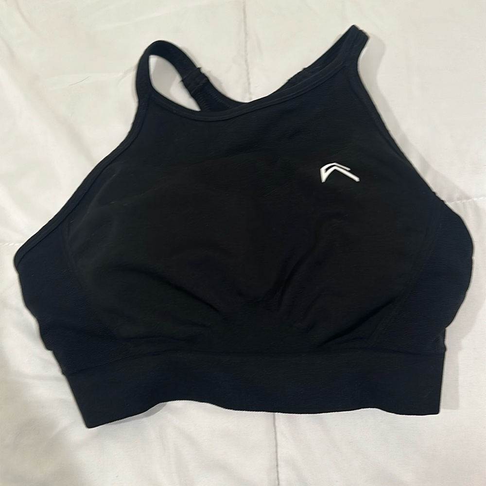 Oner active black sports bra